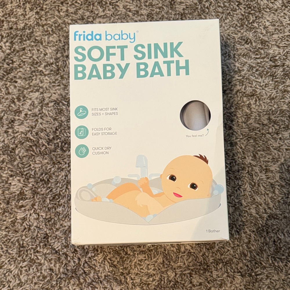 Frida Baby Soft Sink Baby Bath - White